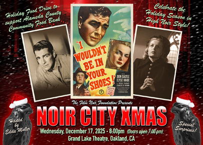 NOIR CITY Xmas on Wednesday, December 17 NOIR CITY Xmas on Wednesday, December 17